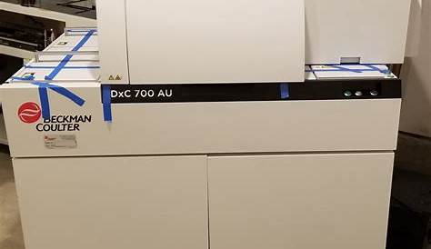 beckman coulter dxc 700 au manual