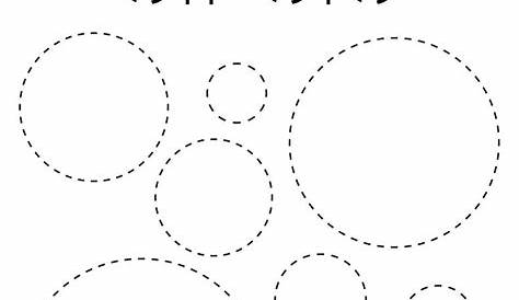 preschool shapes tracing worksheet
