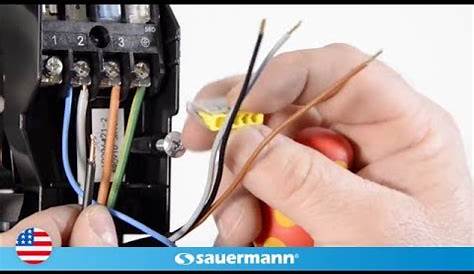 Wiring Sauermann's Mini Pump & Split (USA - 230 V) - YouTube
