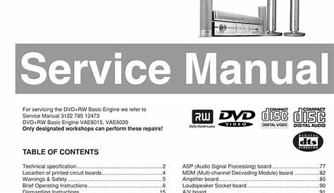 PHILIPS LX9000R SERVICE MANUAL Pdf Download | ManualsLib