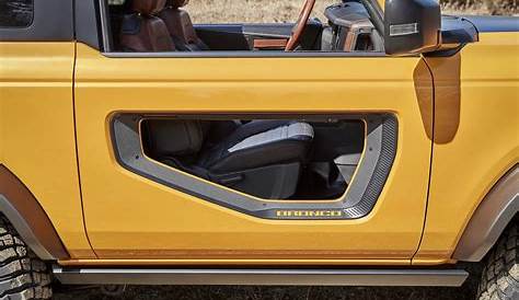 Ford Confirms Our Worst Suspicions About Bronco's Donut Doors | CarBuzz