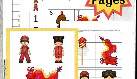 Chinese New Year Printable for PreK-Grade 1