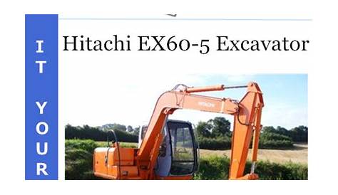 hitachi ex60 hydraulic schematics