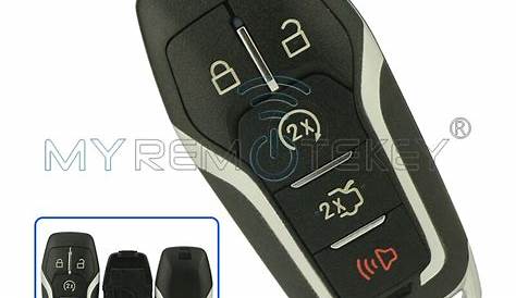 Remote Smart Key Case Shell 5 Button For Ford Edge Explorer Fusion M3n