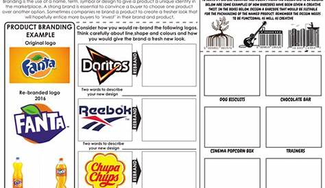 graphic design worksheet