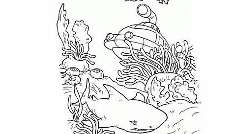 Printable Under The Sea Coloring Pages - Wallpapers HD References