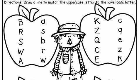 Uppercase and Lowercase Alphabet Worksheets | 101 Activity