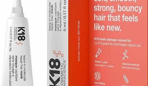 K18 HAIR MOLECULAR REPAIR MASK SINGLE TUBE 5 ml | Gleid shop