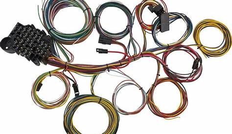 22-Circuit Universal Automotive Aftermarket Wiring Harness Kit