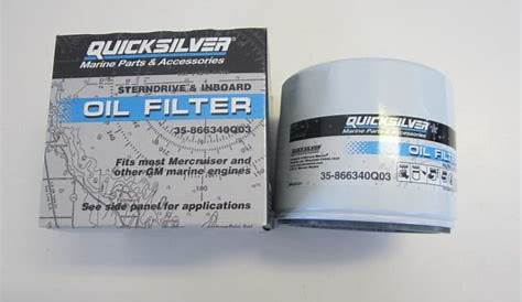 Mercruiser/Mercury Oil Filter - Part# 866340Q03 | Sealink Marine
