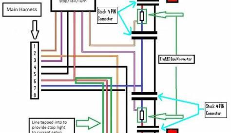 3 Wire Tail Light Wiring Diagram - tail light wiring diagram - The