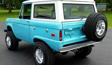 1970 ford bronco colors