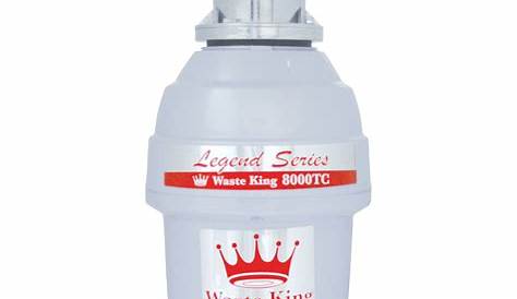 waste king legend 8000 garbage disposal
