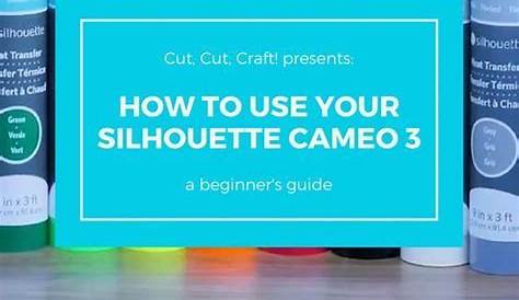 Silhouette Cameo Instruction Manual