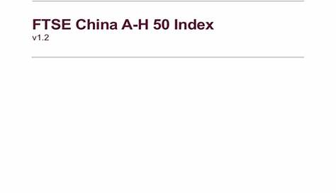 ftse china 50 index chart