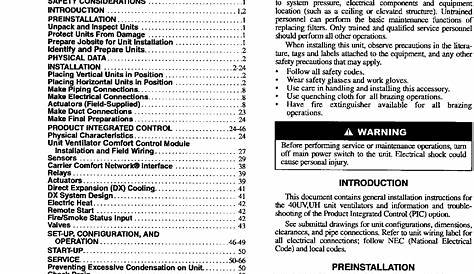 carrier water source heat pump manual