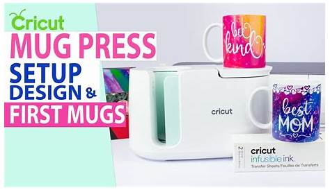 cricut mug press design setup