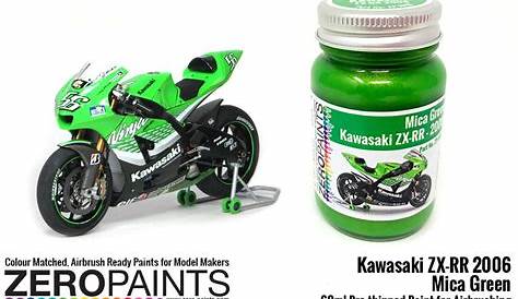 Kawasaki ZX-RR 2006 Mica Green Paint 60ml | ZP-1018 | Zero Paints