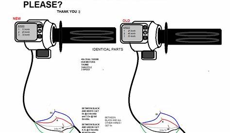 e bike throttle wiring diagram