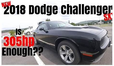 2018 Dodge Challenger SXT 0-60 Road Test & Review - Is 305hp Enough