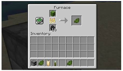 how to make green die in minecraft