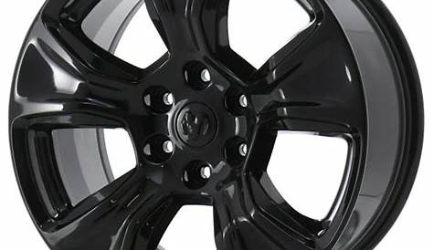 DODGE RAM 1500 2019 - 2020 GLOSS BLACK Factory OEM Wheel Rim (Not