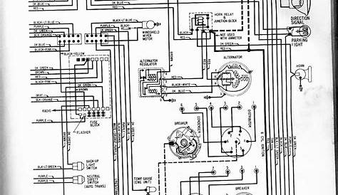 from 66 chevy alternator wiring diagram