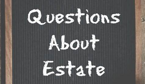 questions for estate planning