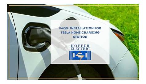 FAQs: Installation for Tesla Home Charging Station