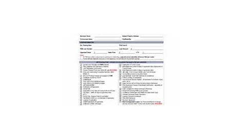 FHA Underwriting Submission Checklist - msiloans.biz / fha-underwriting