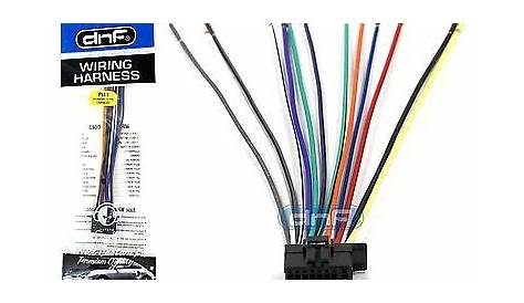 Pioneer DEH-P5200HD DEH-P6200BT DXT-2266UB Wiring Harness - SHIPS TODAY