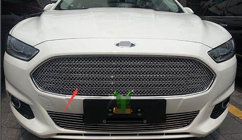 ford fusion front grill