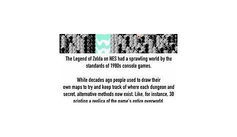 It’s a Secret to Everybody | Zelda map, Original zelda and Gaming