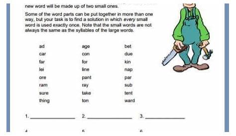 grammar worksheet for 6th graders