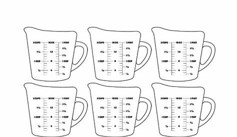 12 Best Images of Measuring Cups And Spoons Worksheets - Stainless