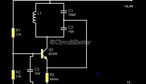 metal detector circuit diagram free download