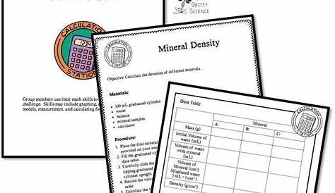 Nitty Gritty Science Atomic Worksheet