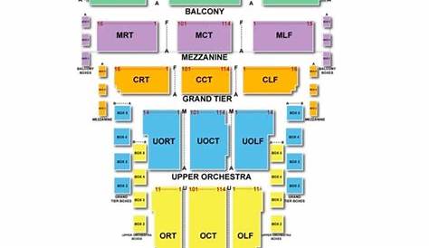 Civic Center Music Hall Seating Chart | Seating Charts & Tickets