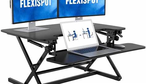 FLEXISPOT Height Adjustable Standing Desk Converter for Only $99.99