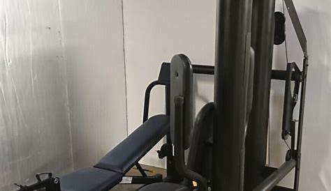 Vectra 1450 Multi Gym in satin black finish. Complete with all