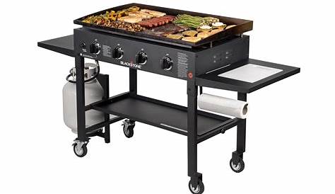 Blackstone 36 inch Outdoor Flat Top Gas Grill Griddle Station - 4