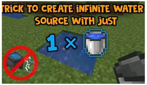 how to get water in bucket minecraft