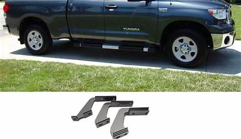 Compatible with 07-21 Toyota Tundra Double Cab 5 In Aluminum Side Step