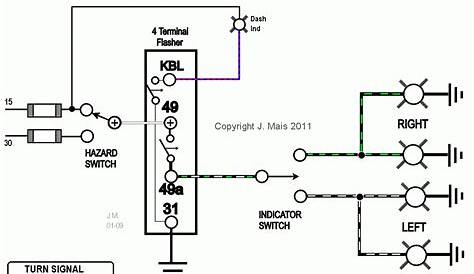 turn signal flasher schematic