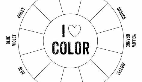 10 Best Color Wheel Printable For Students for Free at Printablee.com