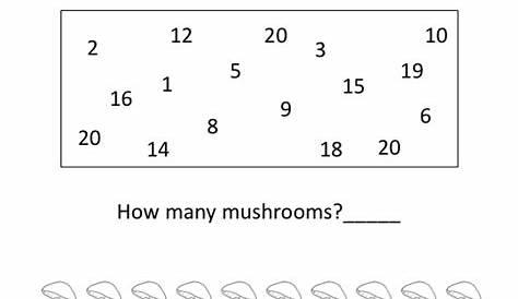 number 20 worksheets for preschool