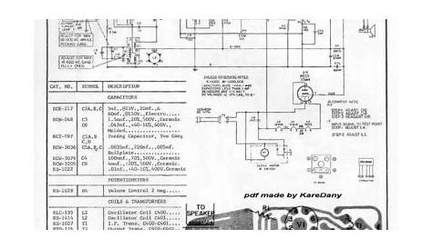 General Electric C400A, Service Manual, Repair Schematics