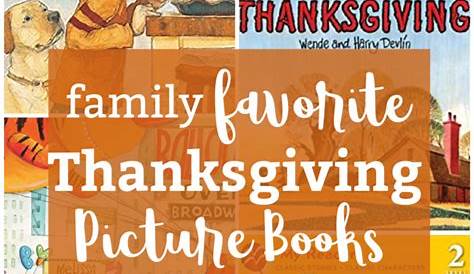5 of the BEST Thanksgiving Picture Books - The House O'Neill