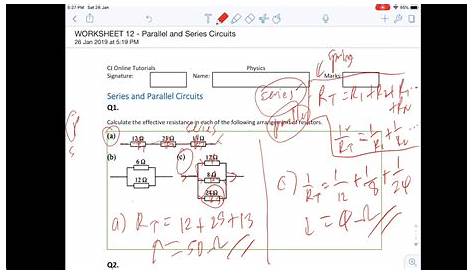 Learn How to Solve Parallel and Series Circuit Problems - YouTube