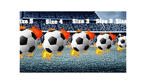 Soccer Ball Sizes – A Complete Guide – Team Sports Mania